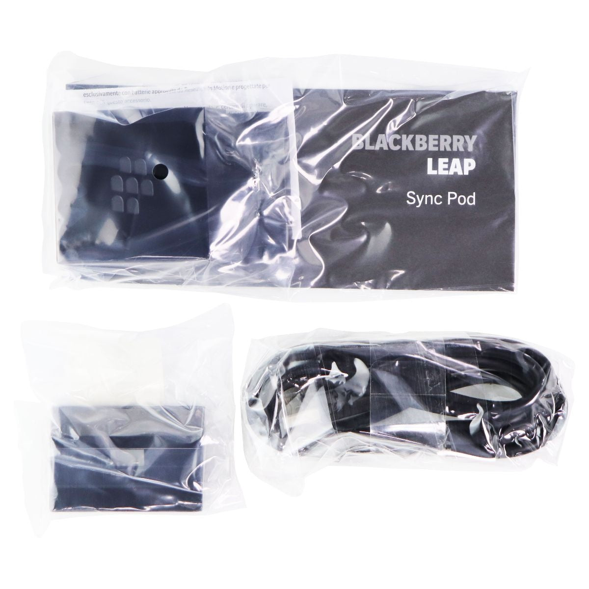 BlackBerry Leap Sync Pod / Charging Pod / Desktop Dock - Black Cell Phone - Chargers & Cradles Blackberry - Simple Cell Bulk Wholesale Pricing - USA Seller