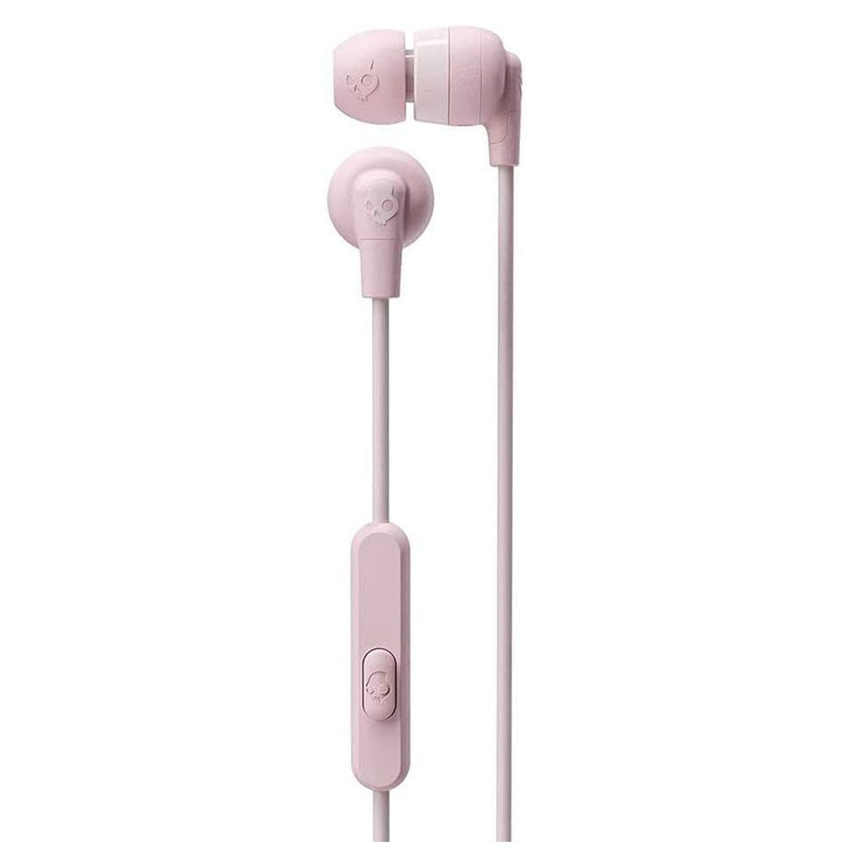 Skullcandy (Ink'd+) Series In-Ear Wired 3.5mm Earbuds - Pink Portable Audio - Headphones Skullcandy - Simple Cell Bulk Wholesale Pricing - USA Seller