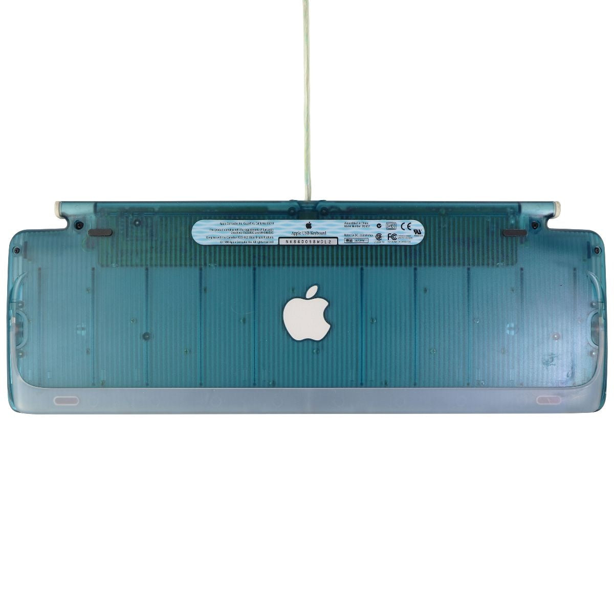 Apple Wired USB Keyboard (M2452, NK840098WDL2) for Mac OS - Black / Teal Gaming/Console - Keyboards & Keypads Apple - Simple Cell Bulk Wholesale Pricing - USA Seller