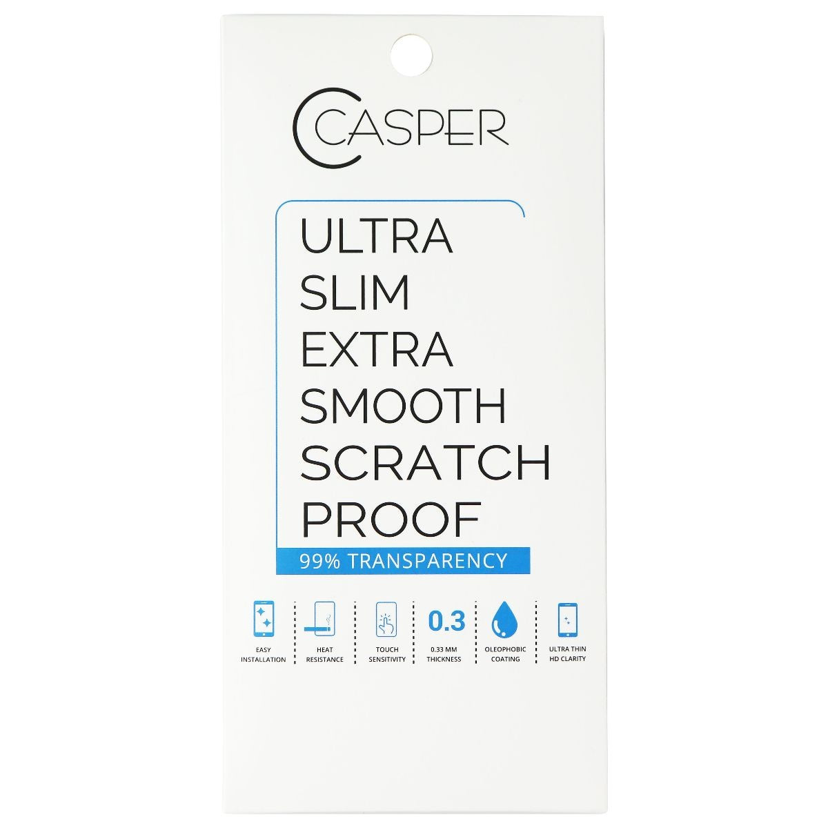 Casper Privacy Ultra Slim Screen Protector for Apple iPhone 13 Pro Max - Clear Cell Phone - Screen Protectors Casper - Simple Cell Bulk Wholesale Pricing - USA Seller