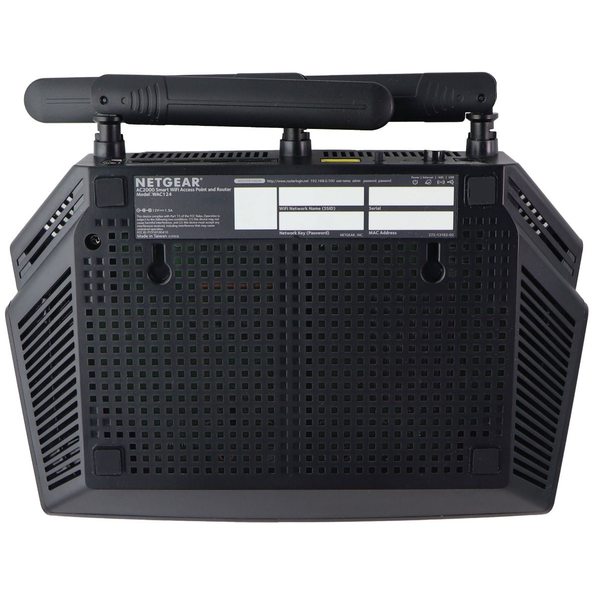 NETGEAR Wireless Desktop Access Point (WAC124) - WiFi 5 Dual-Band AC2000 Networking - Wireless Access Points Netgear - Simple Cell Bulk Wholesale Pricing - USA Seller