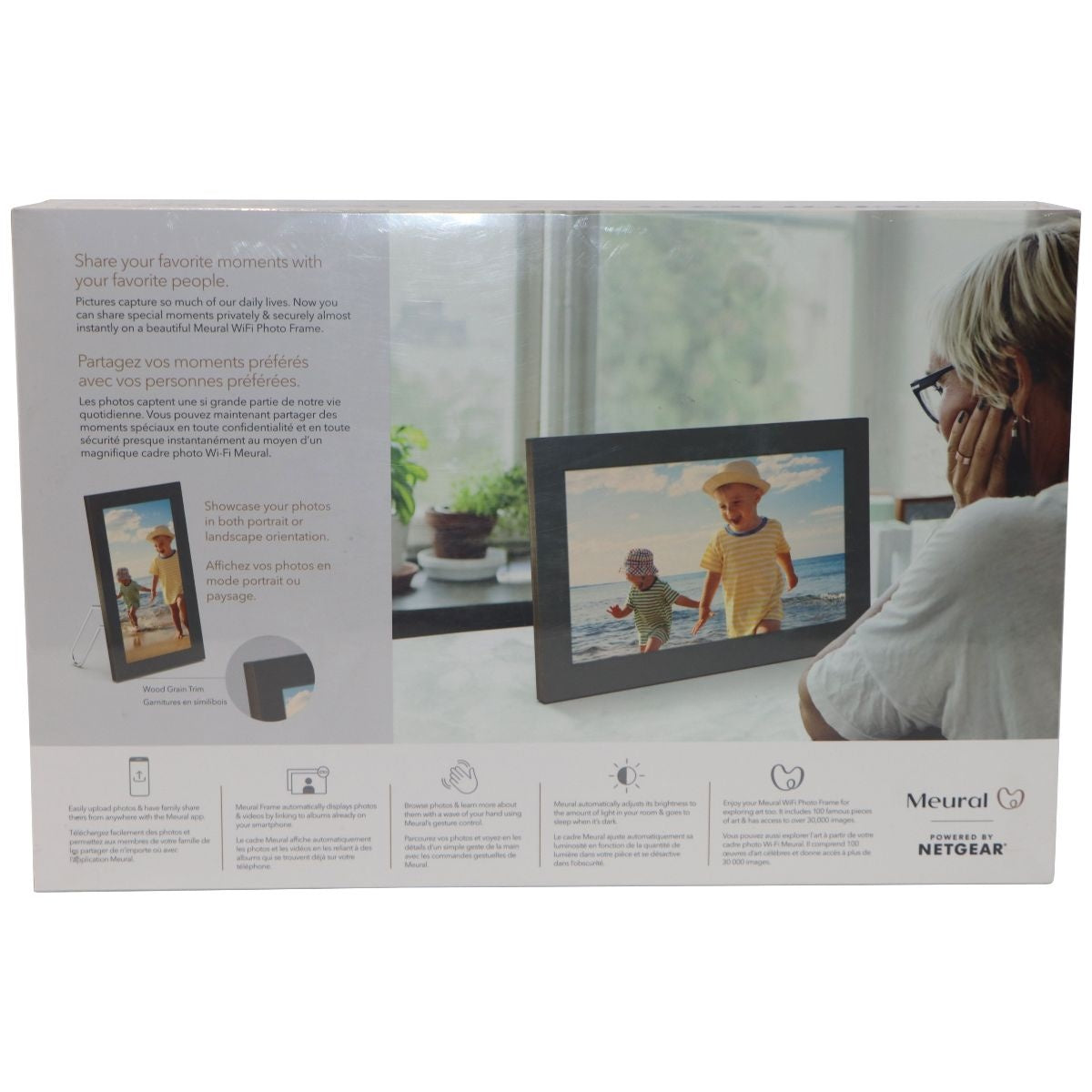 Meural / NETGEAR - (13.5-inch) Digital Photo Smart Frame with Wi-Fi TV, Video & Audio Accessories - Other TV, Video & Audio Accs Netgear - Simple Cell Bulk Wholesale Pricing - USA Seller