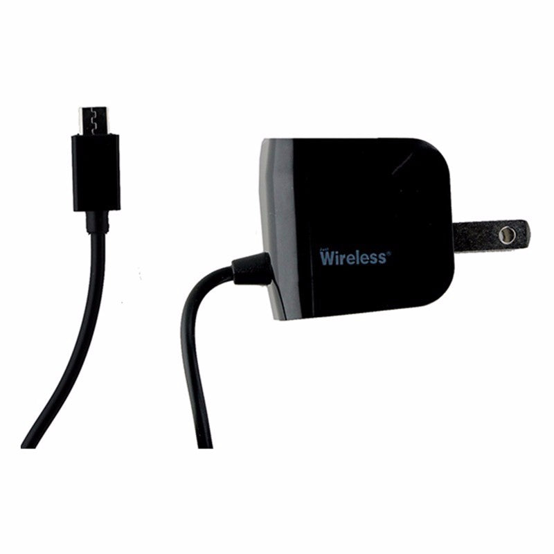 Just Wireless (BMTC-5010) 5.0V 1A Corded Charger for Micro USB Devices - Black Cell Phone - Cables & Adapters Just Wireless - Simple Cell Bulk Wholesale Pricing - USA Seller