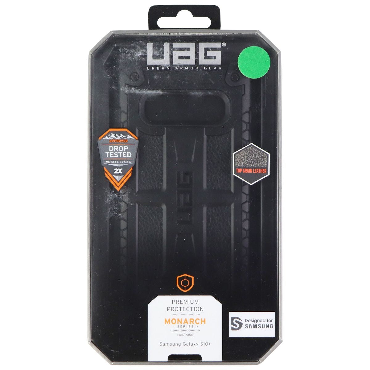 Urban Armor Gear Monarch Series Case for Samsung Galaxy S10+ (Plus) - Black Cell Phone - Cases, Covers & Skins Urban Armor Gear - Simple Cell Bulk Wholesale Pricing - USA Seller