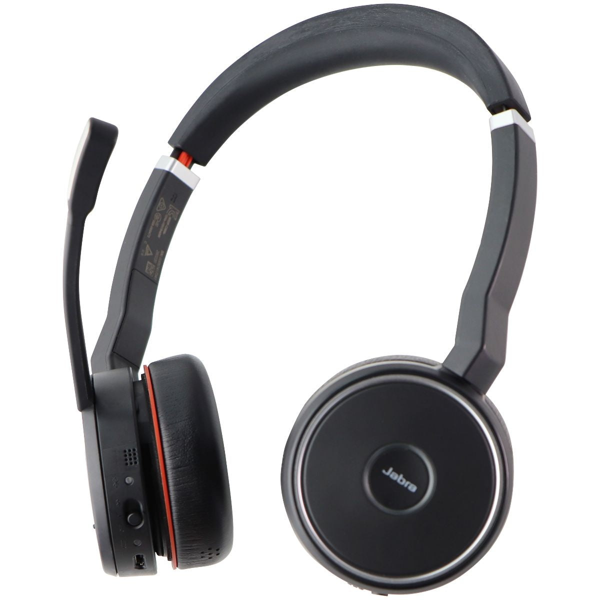 Jabra Evolve 75 UC Stereo Wireless Bluetooth Headset - Black