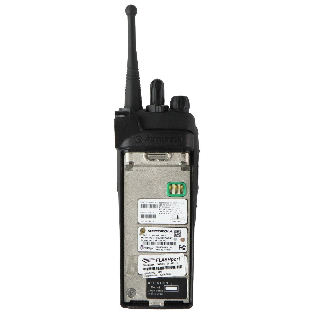 Motorola XTS 1500 Portable Radio - Black (H66UCD9PW5BN) Walkie Talkies, Two-Way Radios Motorola - Simple Cell Bulk Wholesale Pricing - USA Seller