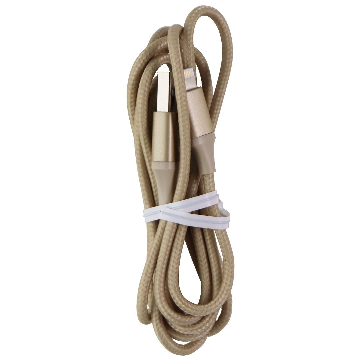 Belkin Studio 5-Foot Braided USB Cable for iPhone & iPad - Gold Cell Phone - Cables & Adapters Belkin - Simple Cell Bulk Wholesale Pricing - USA Seller