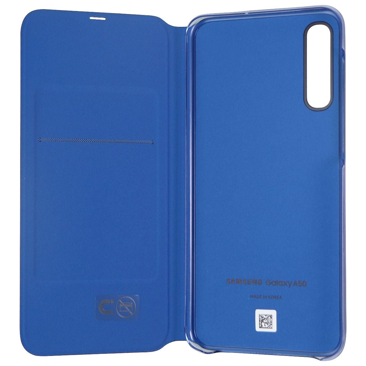 Samsung Wallet Cover Hard Folio Case for Samsung Galaxy A50 - Black Cell Phone - Cases, Covers & Skins Samsung - Simple Cell Bulk Wholesale Pricing - USA Seller