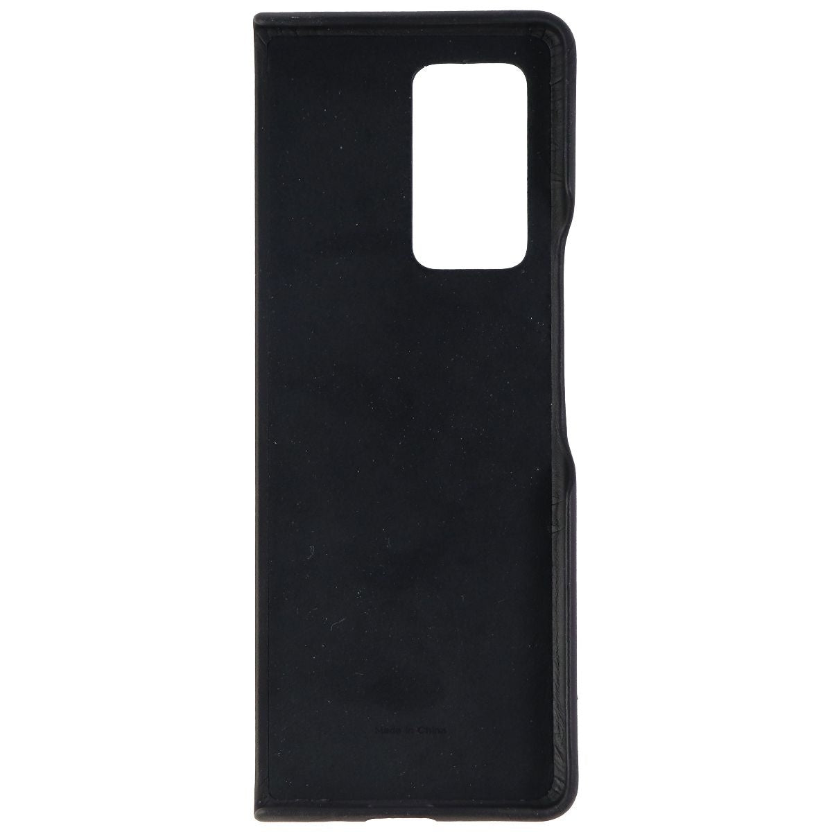 Samsung Leather Case for Galaxy Z Fold2 (5G) - Black Cell Phone - Cases, Covers & Skins Samsung - Simple Cell Bulk Wholesale Pricing - USA Seller
