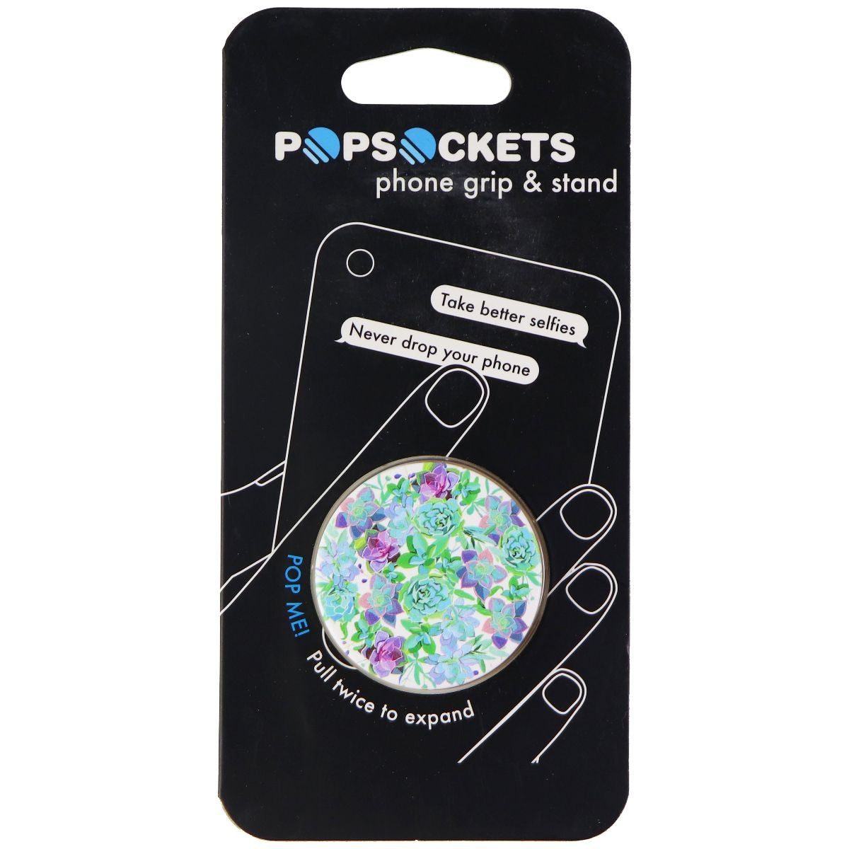 PopSockets: Collapsible Grip & Stand for Phones and Tablets - Succulents Cell Phone - Mounts & Holders PopSockets - Simple Cell Bulk Wholesale Pricing - USA Seller