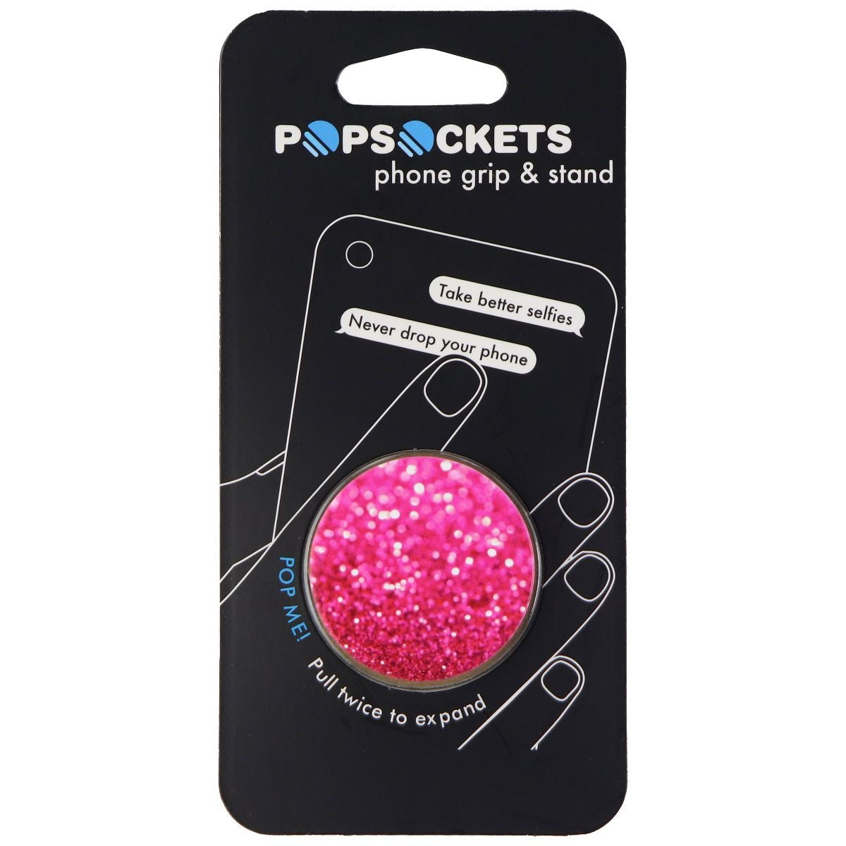PopSockets: Collapsible Grip & Stand for Phones and Tablets - Magenta Blush Cell Phone - Mounts & Holders PopSockets - Simple Cell Bulk Wholesale Pricing - USA Seller