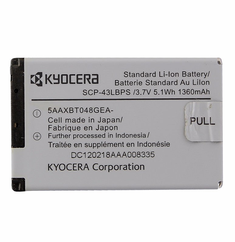 OEM Kyocera SCP-43LBPS 1450mAh Replacement Battery for Kyocera DuraCore E4210 Cell Phone - Batteries Kyocera - Simple Cell Bulk Wholesale Pricing - USA Seller