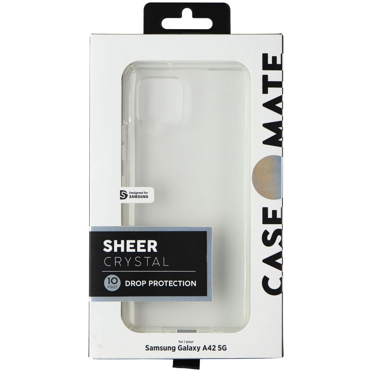 Case-Mate Sheer Crystal Hard Case for Samsung Galaxy A42 5G - Clear Cell Phone - Cases, Covers & Skins Case-Mate - Simple Cell Bulk Wholesale Pricing - USA Seller