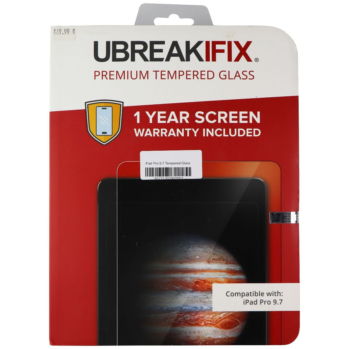 UBREAKIFIX Premium Tempered Glass for Apple iPad Pro (9.7-inch) 1st Gen Cell Phone - Screen Protectors UBREAKIFIX - Simple Cell Bulk Wholesale Pricing - USA Seller