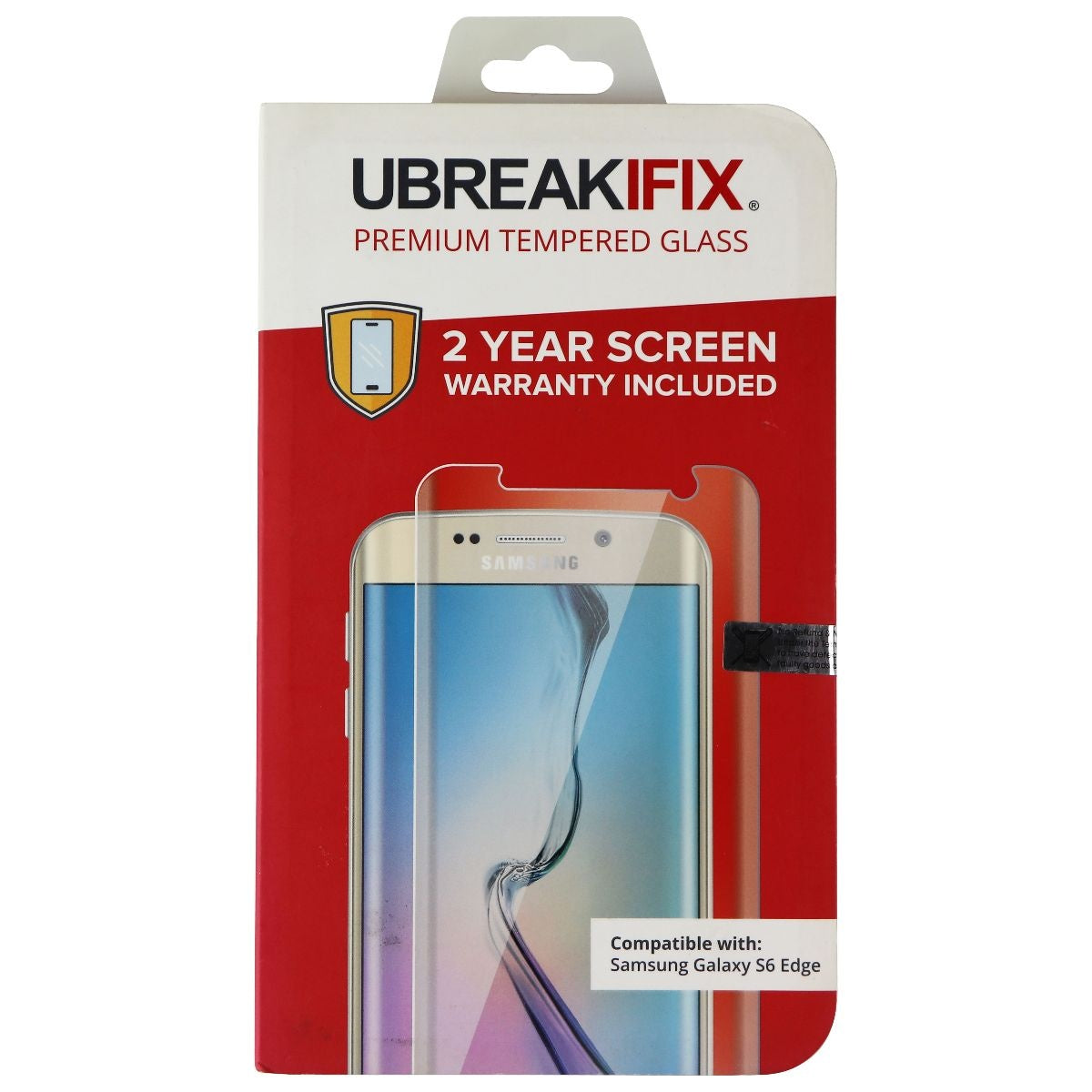 UBREAKIFIX Premium Tempered Glass for Samsung Galaxy S6 Edge - Clear Cell Phone - Screen Protectors UBREAKIFIX - Simple Cell Bulk Wholesale Pricing - USA Seller