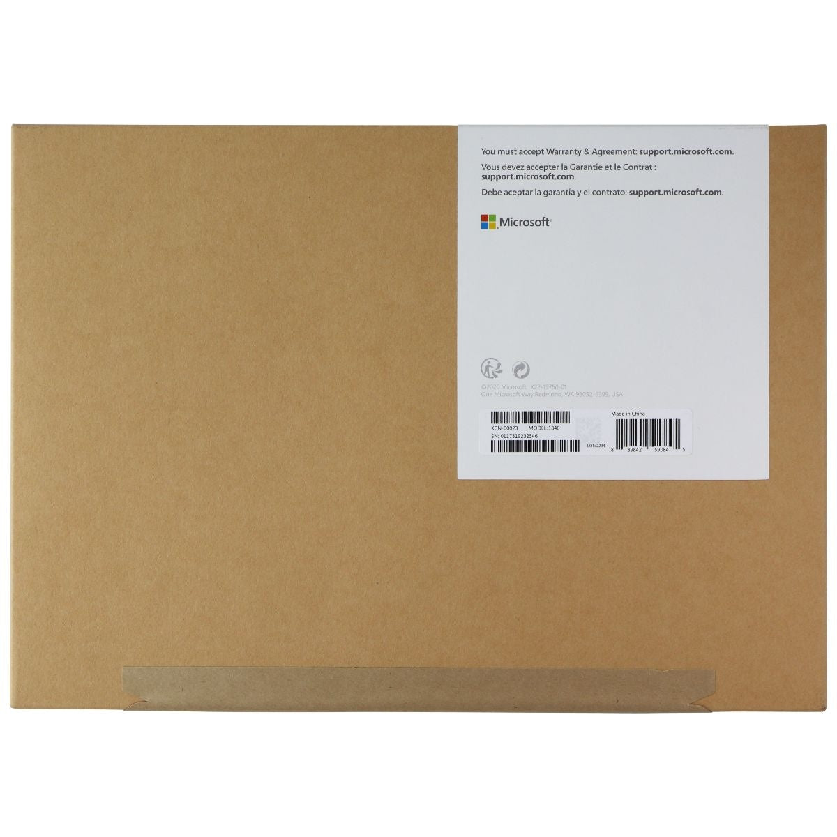 MICROSOFT Type Cover Keyboard and Trackpad for Microsoft Surface GO - Black iPad/Tablet Accessories - Docking Stations/Keyboards Microsoft - Simple Cell Bulk Wholesale Pricing - USA Seller