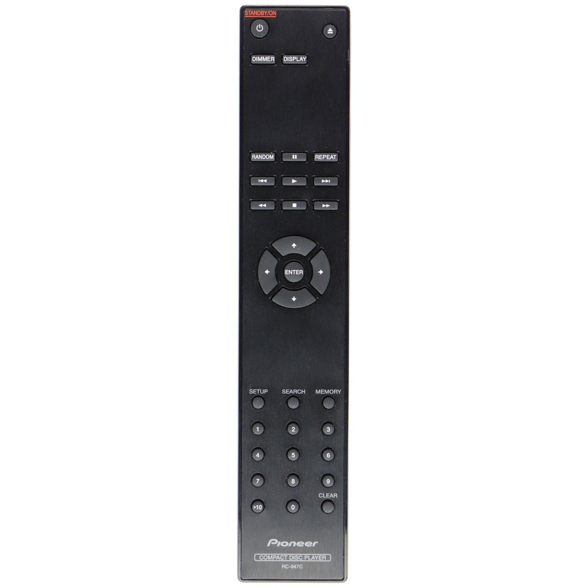 Pioneer OEM Remote Control for Pioneer Compact Disc Player (RC-947C) TV, Video & Audio Accessories - Remote Controls Pioneer - Simple Cell Bulk Wholesale Pricing - USA Seller
