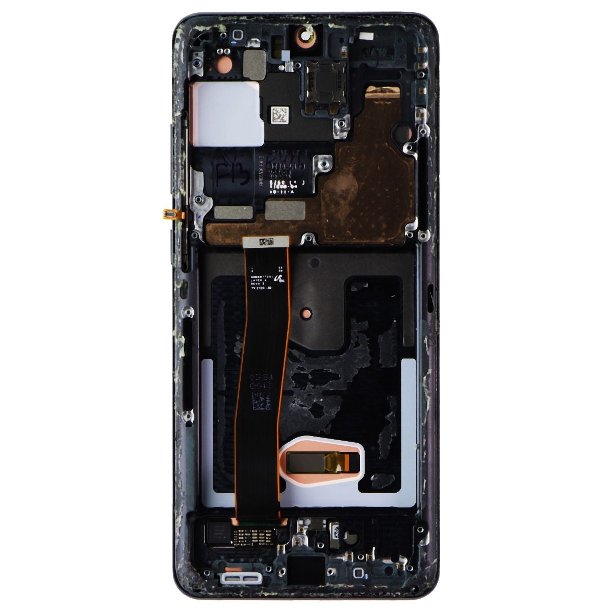 Repair Part - OLED Assembly with Frame (Cosmic Black) for S20 Ultra 5G Cell Phone - Replacement Parts & Tools Unbranded - Simple Cell Bulk Wholesale Pricing - USA Seller