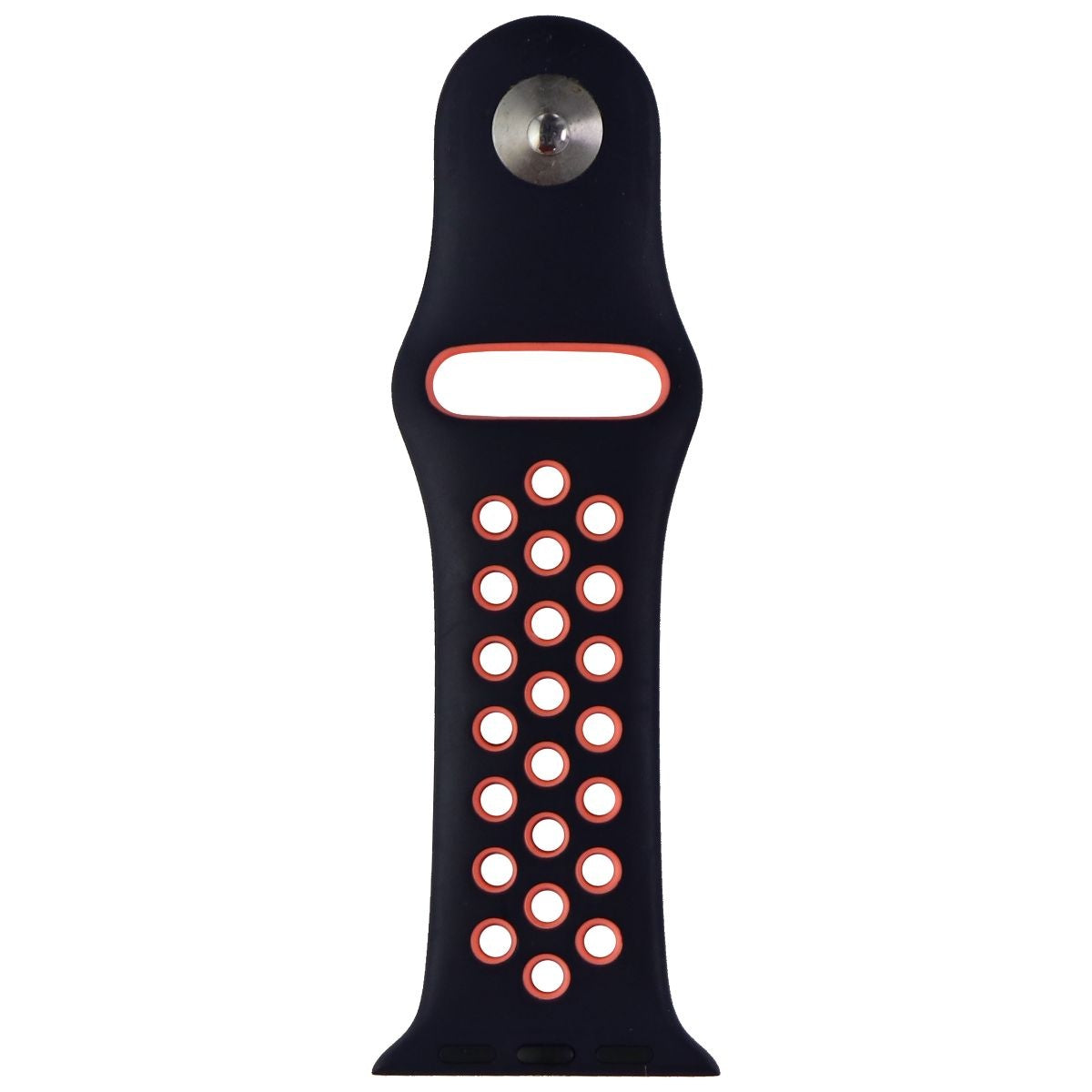 Apple 40mm Replacement Nike Band Clasp for Apple Watch 38/40/41mm - Blue/Mango Smart Watch Accessories - Watch Bands Apple - Simple Cell Bulk Wholesale Pricing - USA Seller