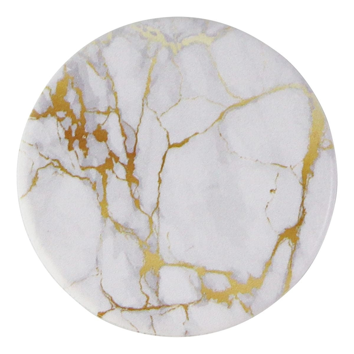 PopSockets PopGrip Swappable Top - Gold Lutz Marble (Top ONLY/No Base) Cell Phone - Mounts & Holders PopSockets - Simple Cell Bulk Wholesale Pricing - USA Seller