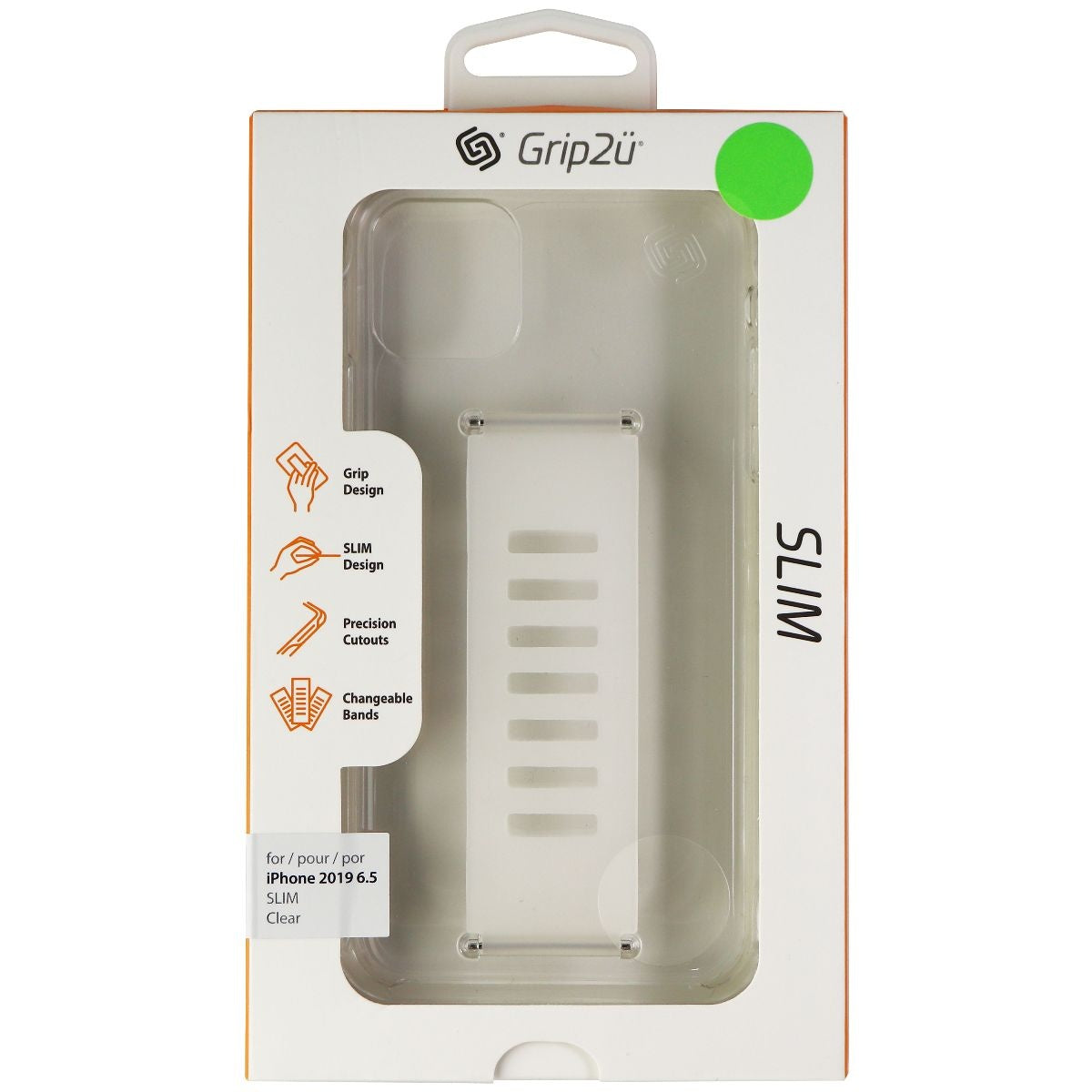 Grip2u Slim Series Case for Apple iPhone 11 Pro Max - Clear Cell Phone - Cases, Covers & Skins Grip2u - Simple Cell Bulk Wholesale Pricing - USA Seller