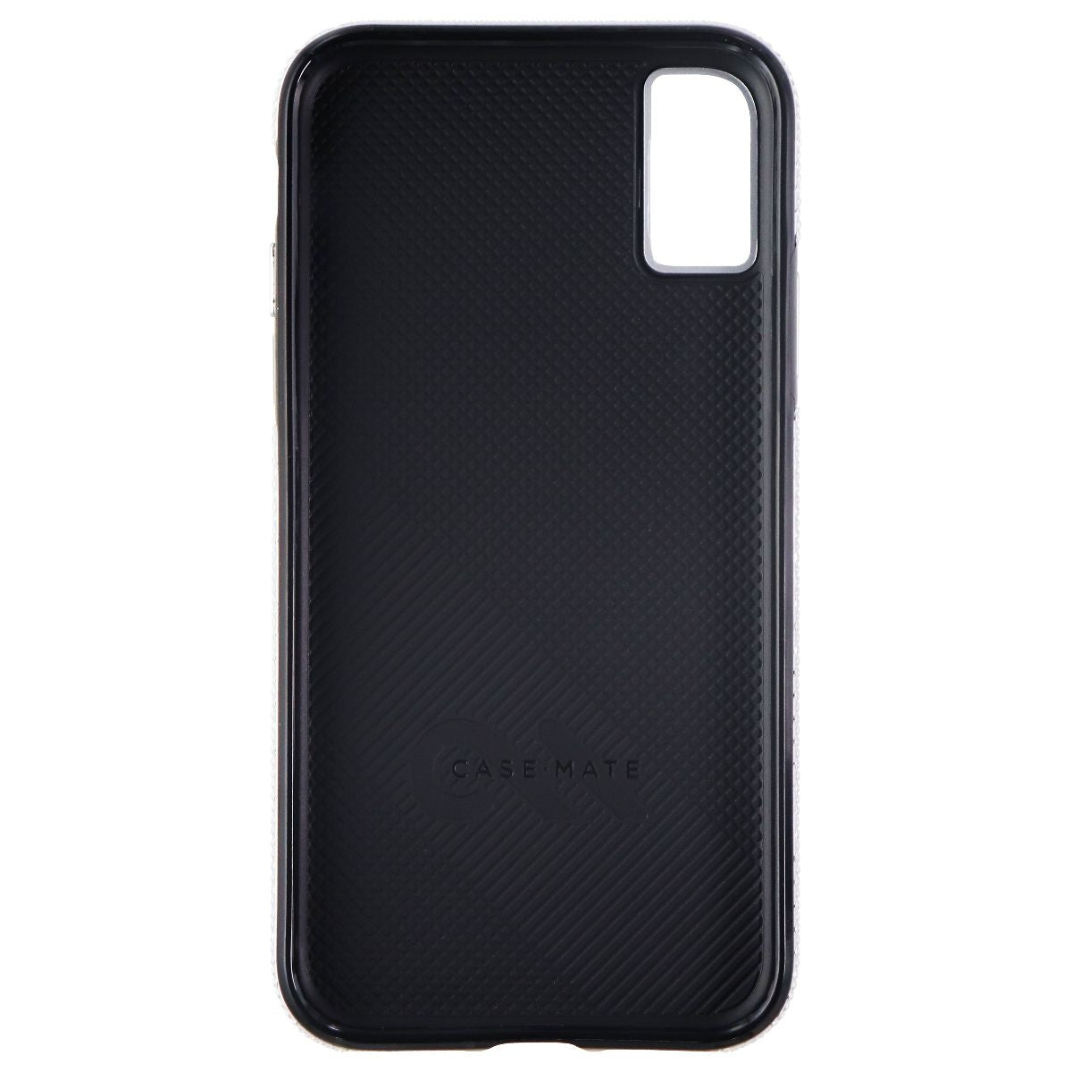 Case-Mate Tough Grip Series Hard Case for Apple iPhone Xs & X - Silver/Black Cell Phone - Cases, Covers & Skins Case-Mate - Simple Cell Bulk Wholesale Pricing - USA Seller