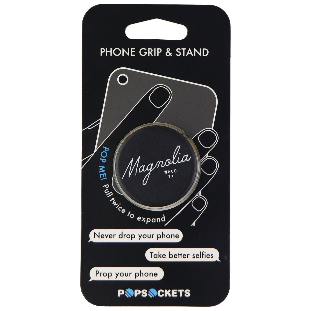 PopSockets: Collapsible Grip & Stand for Phones and Tablets - Magnolia Waco TX Cell Phone - Mounts & Holders PopSockets - Simple Cell Bulk Wholesale Pricing - USA Seller