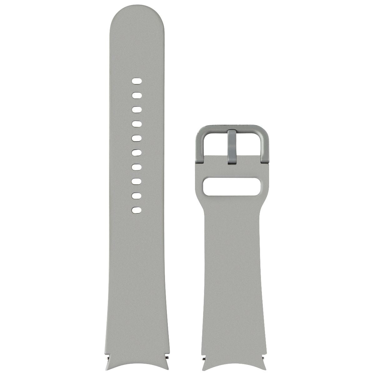 Samsung Sport Band for Galaxy Watch4 & Watch4 Classic - Silver 20mm Medium/Large Smart Watch Accessories - Watch Bands Samsung - Simple Cell Bulk Wholesale Pricing - USA Seller