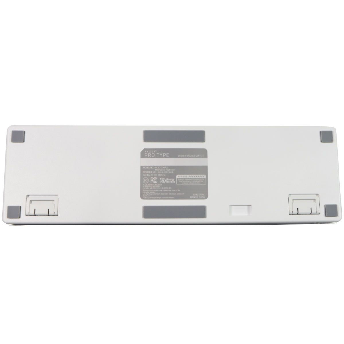 Razer Pro Type: Wireless Mechanical Keyboard with Razer Orange Switches - White Gaming/Console - Keyboards & Keypads Razer - Simple Cell Bulk Wholesale Pricing - USA Seller