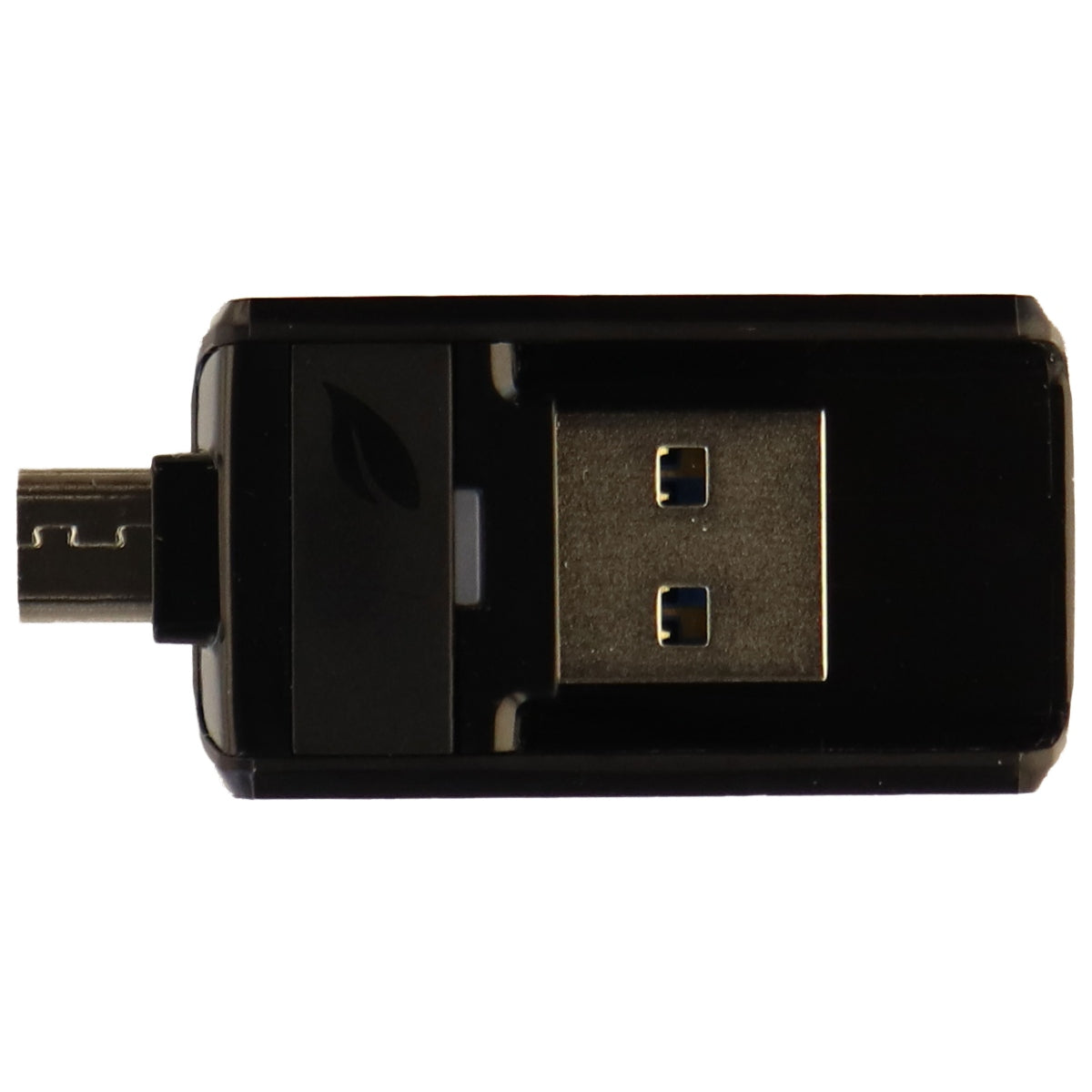 LEEF Bridge 3.0 USB Storage Flash Drive with Micro-USB Plug - Black (16GB) Digital Storage - USB Flash Drives Leef - Simple Cell Bulk Wholesale Pricing - USA Seller