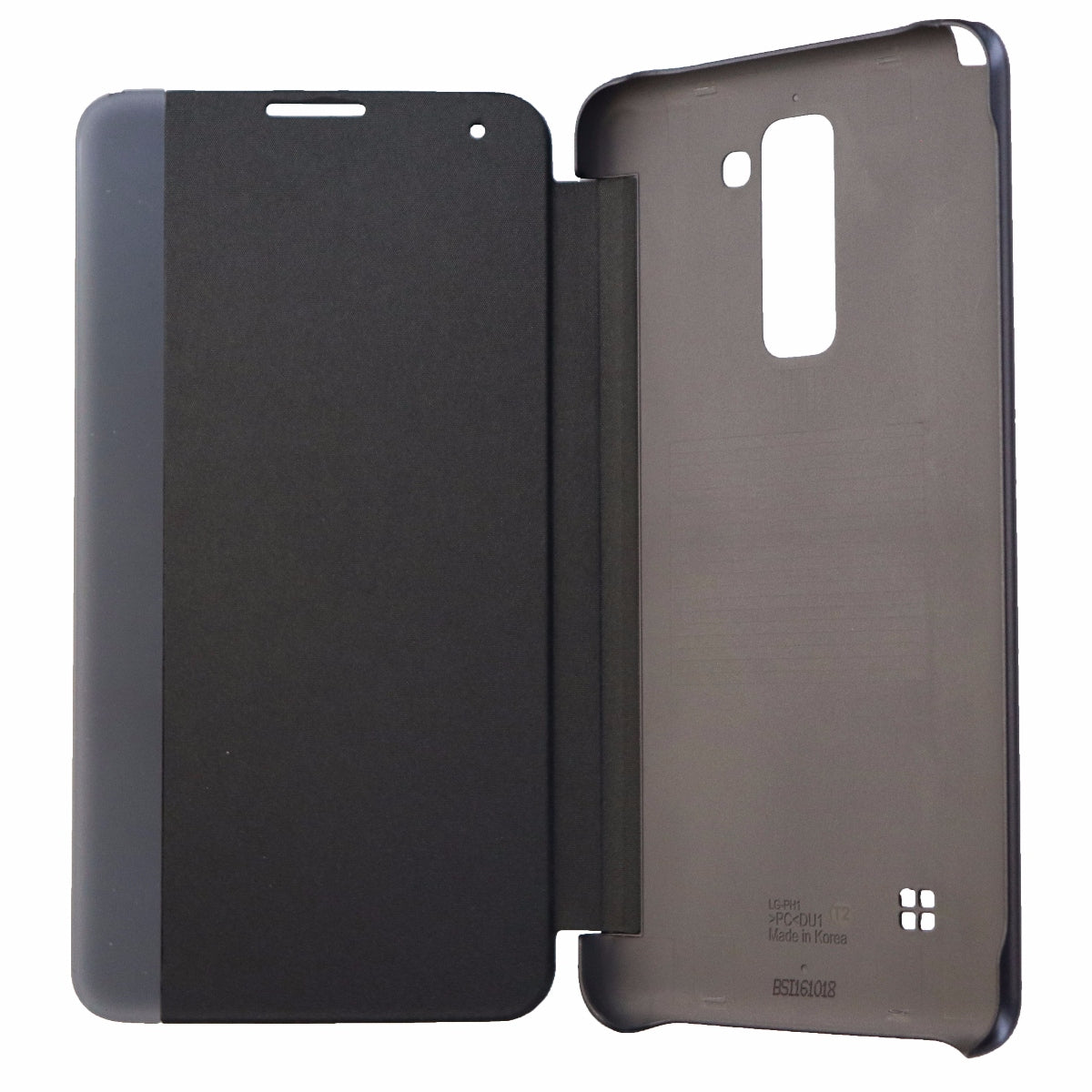 LG Flip Notification Case For The LG Stylo 2 V - Gray Cell Phone - Cases, Covers & Skins LG - Simple Cell Bulk Wholesale Pricing - USA Seller