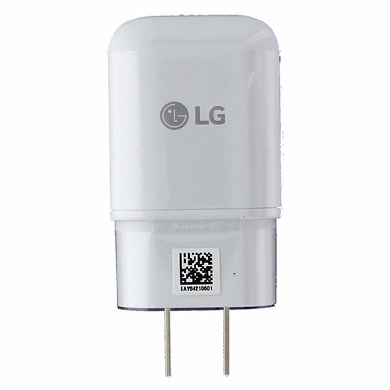 LG (MCS-H05WP) Fast Wall Charger Adapter for USB Devices - White Cell Phone - Cables & Adapters LG - Simple Cell Bulk Wholesale Pricing - USA Seller