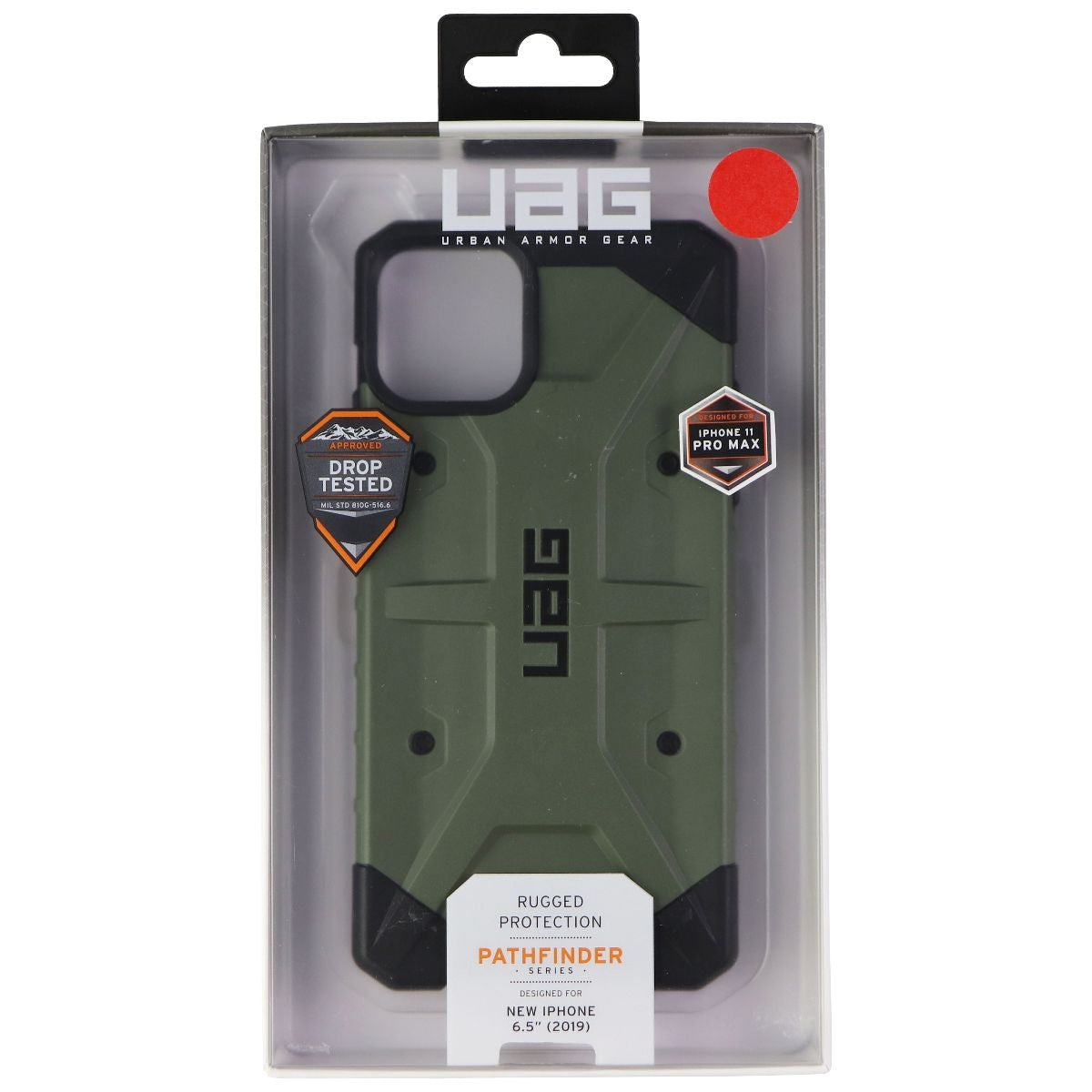 Urban Armor Gear Pathfinder Series Case for Apple iPhone 11 Pro Max - Olive Drab Cell Phone - Cases, Covers & Skins Urban Armor Gear - Simple Cell Bulk Wholesale Pricing - USA Seller