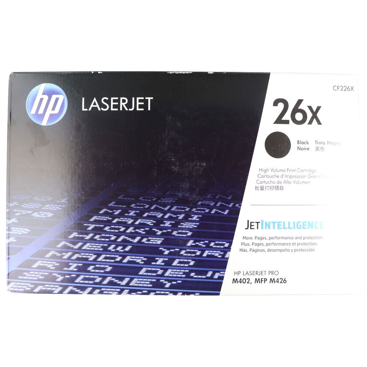 HP 26X Black Print Cartridge CF226X for HP Laserjet Pro M402 & MFP M426 Printer Accessories - Toner Cartridges HP - Simple Cell Bulk Wholesale Pricing - USA Seller