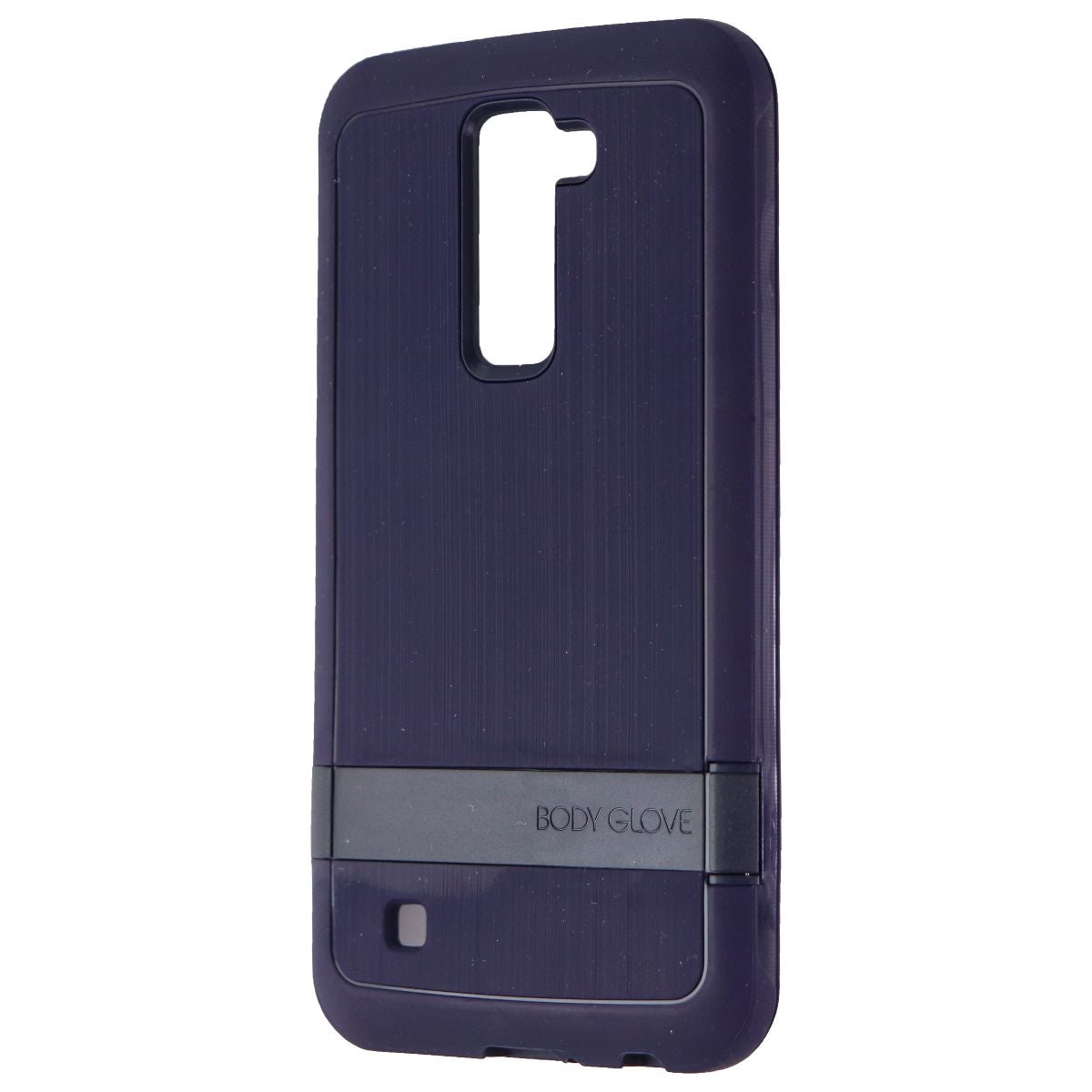 Body Glove Satin Kickstand Dual Layer Case for LG K10 - Dark Blue Cell Phone - Cases, Covers & Skins Body Glove - Simple Cell Bulk Wholesale Pricing - USA Seller