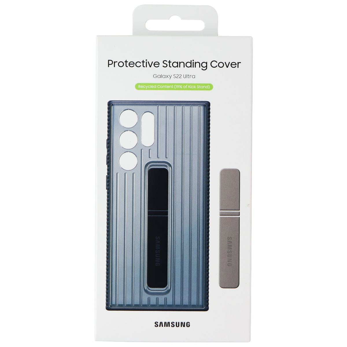 Samsung Protective Series Standing Cover for Samsung Galaxy S22 Ultra - Navy Cell Phone - Cases, Covers & Skins Samsung - Simple Cell Bulk Wholesale Pricing - USA Seller