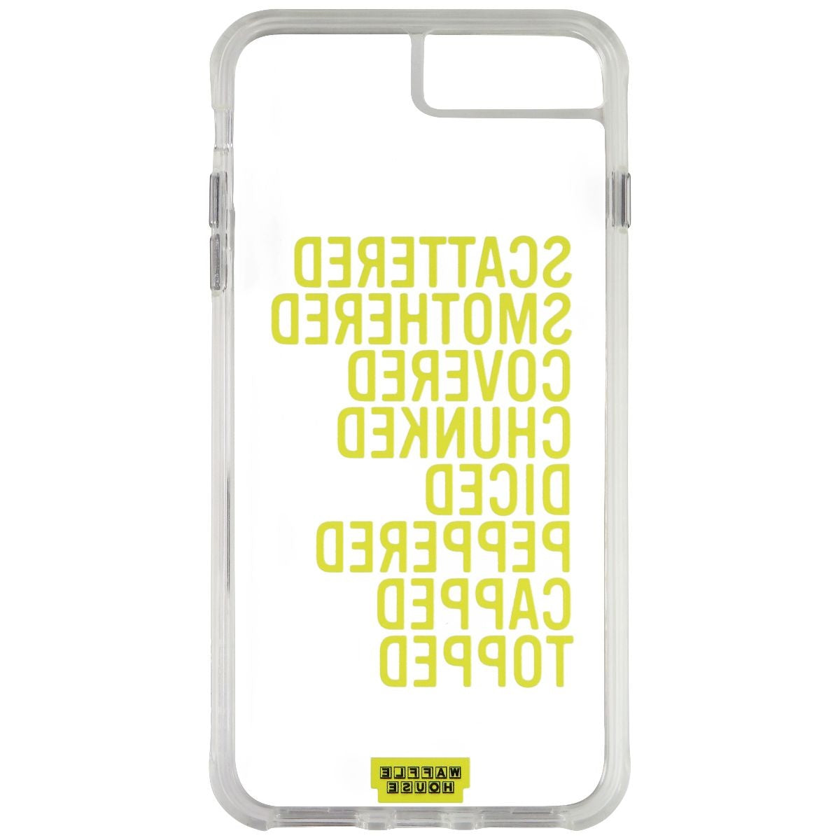 Case-Mate Tough Clear Case for Apple iPhone 8 Plus and 7 Plus - Clear/Yellow Cell Phone - Cases, Covers & Skins Case-Mate - Simple Cell Bulk Wholesale Pricing - USA Seller