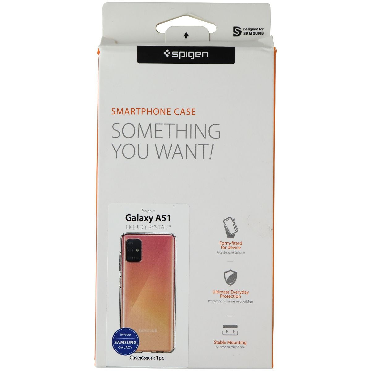 Spigen Liquid Crystal Series Case for Samsung Galaxy A51 - Crystal Clear Cell Phone - Cases, Covers & Skins Spigen - Simple Cell Bulk Wholesale Pricing - USA Seller
