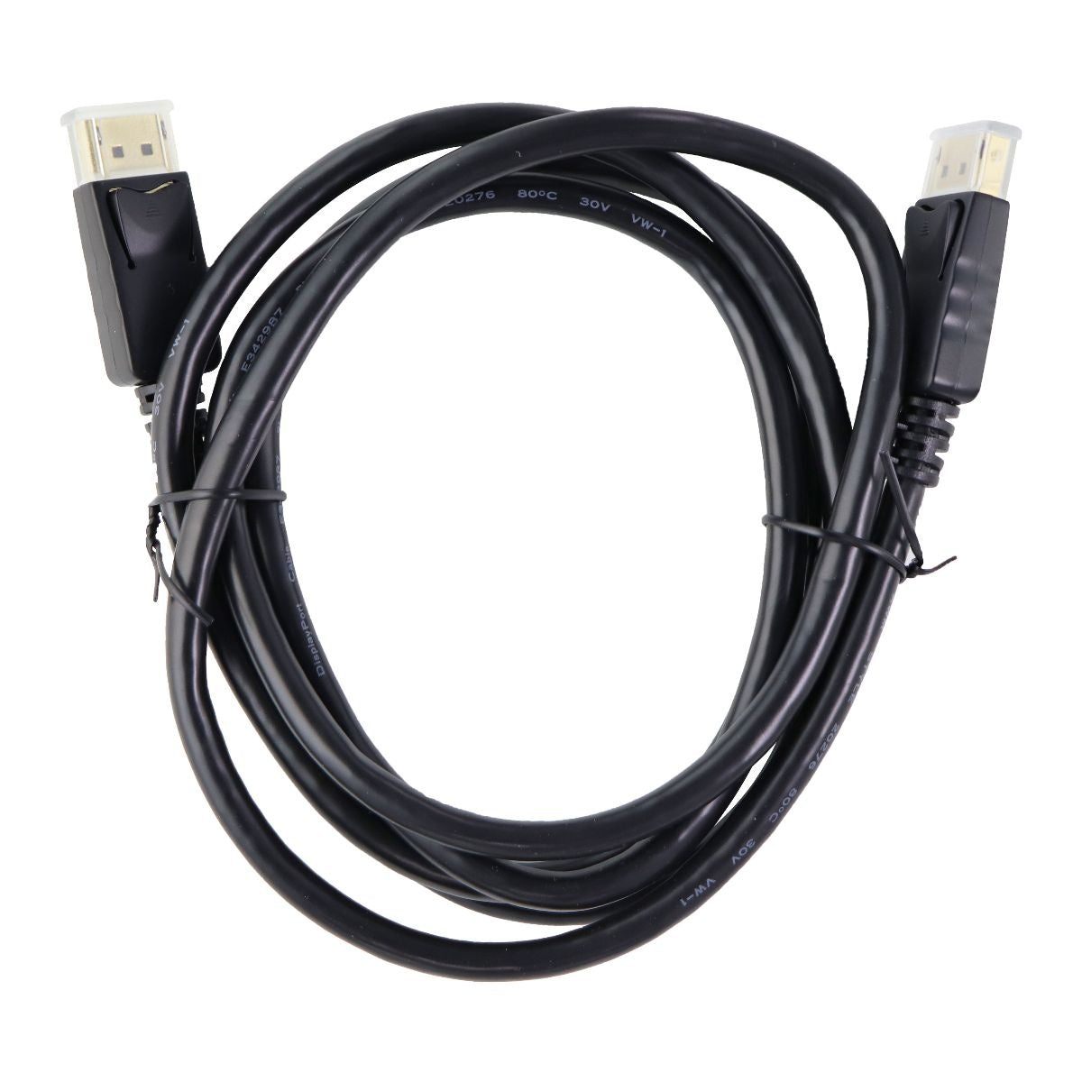 Universal 6-Foot DisplayPort to DisplayPort Cable - Black (F2CD000B06-E) TV, Video & Audio Accessories - Video Cables & Interconnects Unbranded - Simple Cell Bulk Wholesale Pricing - USA Seller
