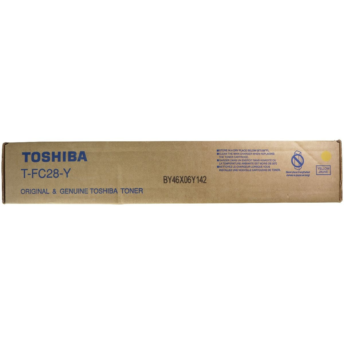 Toshiba T-FC28-Y Original Yellow Toner for e-Studios2820C/2830C Printer Accessories - Toner Cartridges Toshiba - Simple Cell Bulk Wholesale Pricing - USA Seller