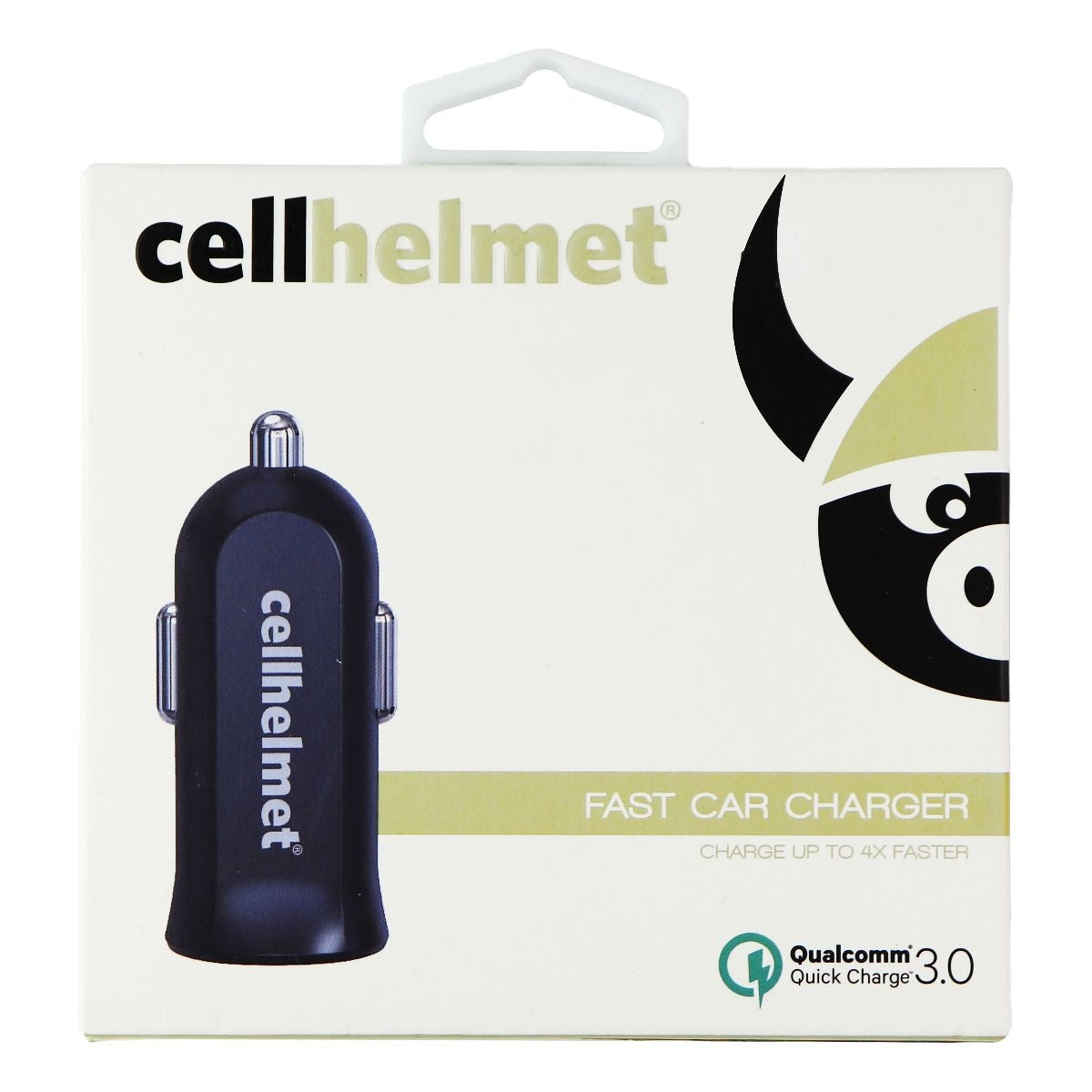 Cellhelmet Fast Quick Charge 3.0 Car Charger - Black Cell Phone - Chargers & Cradles CellHelmet - Simple Cell Bulk Wholesale Pricing - USA Seller