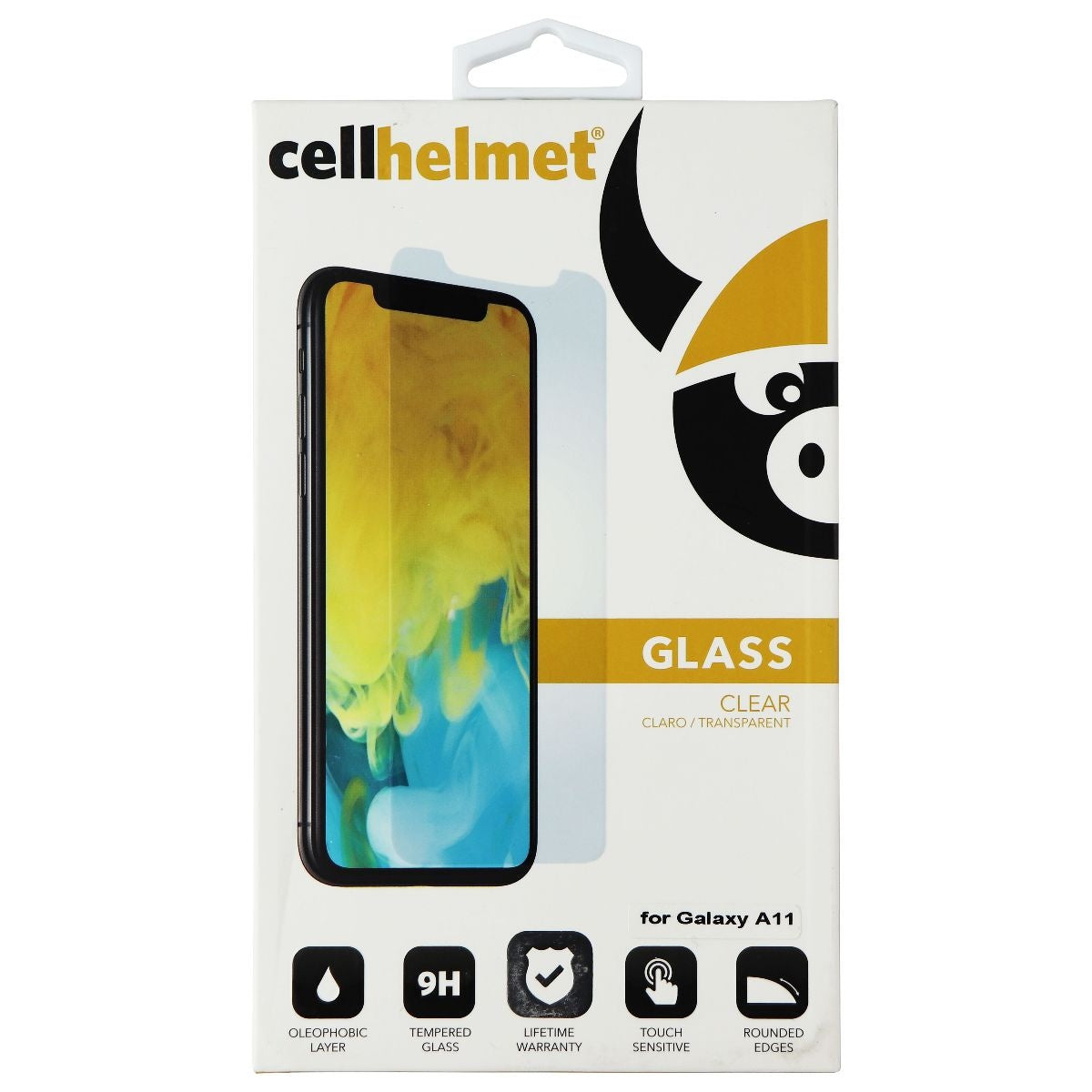 Cellhelmet Tempered Glass for Samsung Galaxy A11 - Clear Cell Phone - Screen Protectors CellHelmet - Simple Cell Bulk Wholesale Pricing - USA Seller