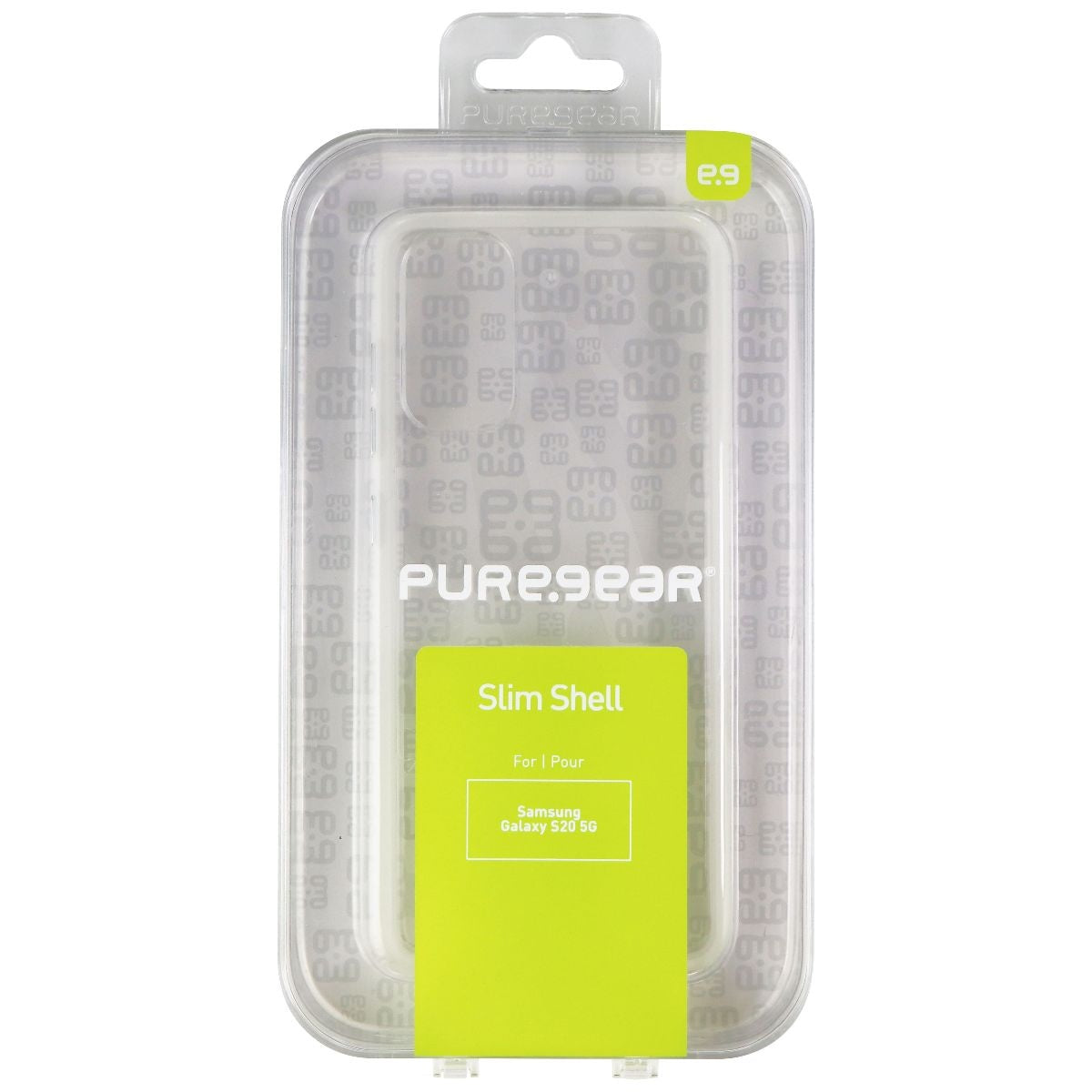PureGear Slim Shell Series Case for Samsung Galaxy S20 5G - Clear/Frost Cell Phone - Cases, Covers & Skins PureGear - Simple Cell Bulk Wholesale Pricing - USA Seller