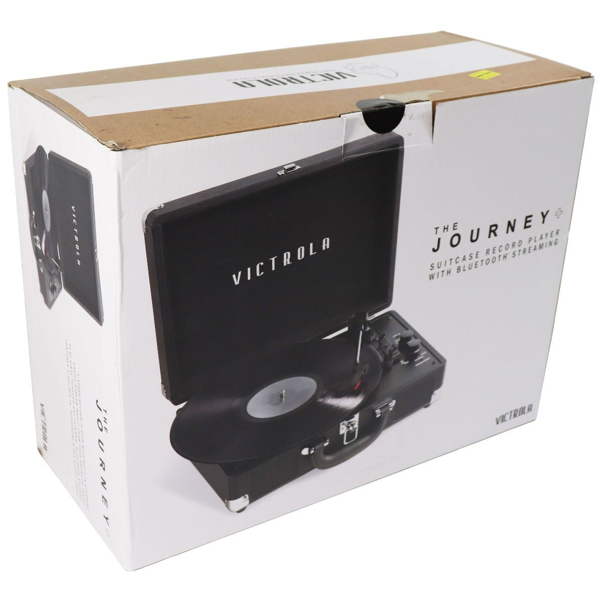 Victrola 3-Speed Suitcase Record Player with Bluetooth Streaming - Black Home Audio Stereos, Components - Record Players/Home Turntables Victrola - Simple Cell Bulk Wholesale Pricing - USA Seller