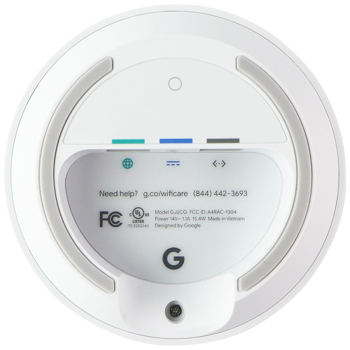 Google Wi-Fi Mesh Point Whole Home Wireless AC1200 Dual-Band Router - White Networking - Wireless Wi-Fi Routers Google - Simple Cell Bulk Wholesale Pricing - USA Seller