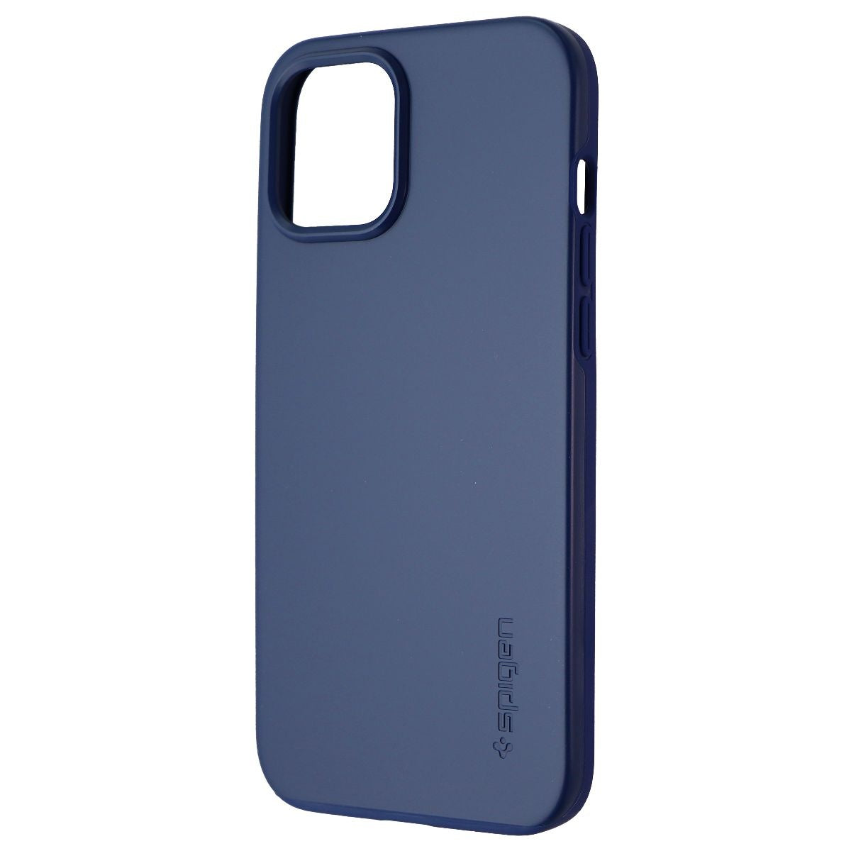Spigen Thin Fit Series Case for Apple iPhone 12 Pro Max - Blue Simple Cell Bulk Spigen Thin Fit Series Case for Apple iPhone 12 Pro Max - Blue Simple Cell Bulk