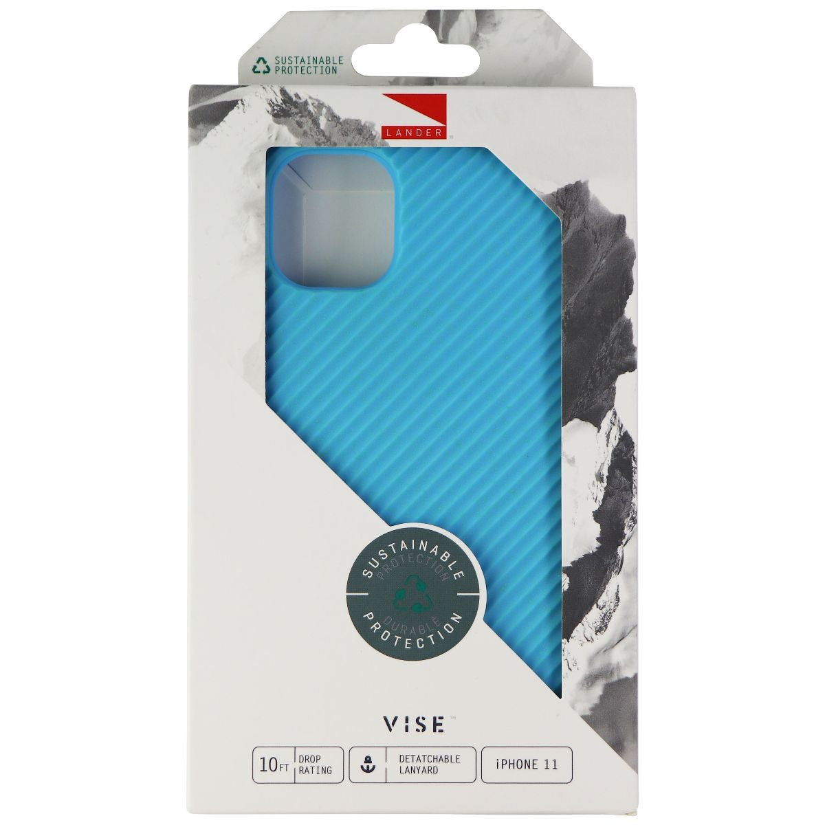 Lander Vise Series Hard Dual Layer Case for Apple iPhone 11 - Blue Cell Phone - Cases, Covers & Skins Lander - Simple Cell Bulk Wholesale Pricing - USA Seller