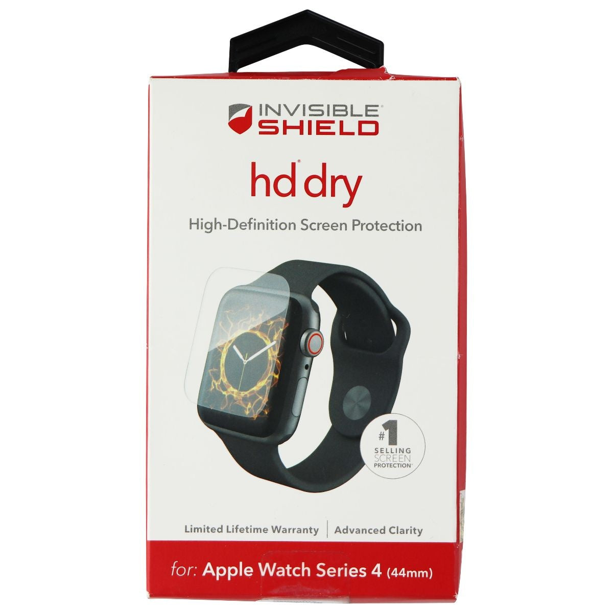 ZAGG InvisibleShield HD Dry Screen Protector for Apple Watch Series 4 (44mm) Cell Phone - Screen Protectors Zagg - Simple Cell Bulk Wholesale Pricing - USA Seller