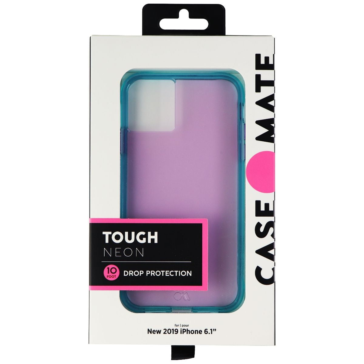 Case-Mate Tough NEON Series Hard Case for iPhone 11 - Purple/Turquoise Neon Cell Phone - Cases, Covers & Skins Case-Mate - Simple Cell Bulk Wholesale Pricing - USA Seller