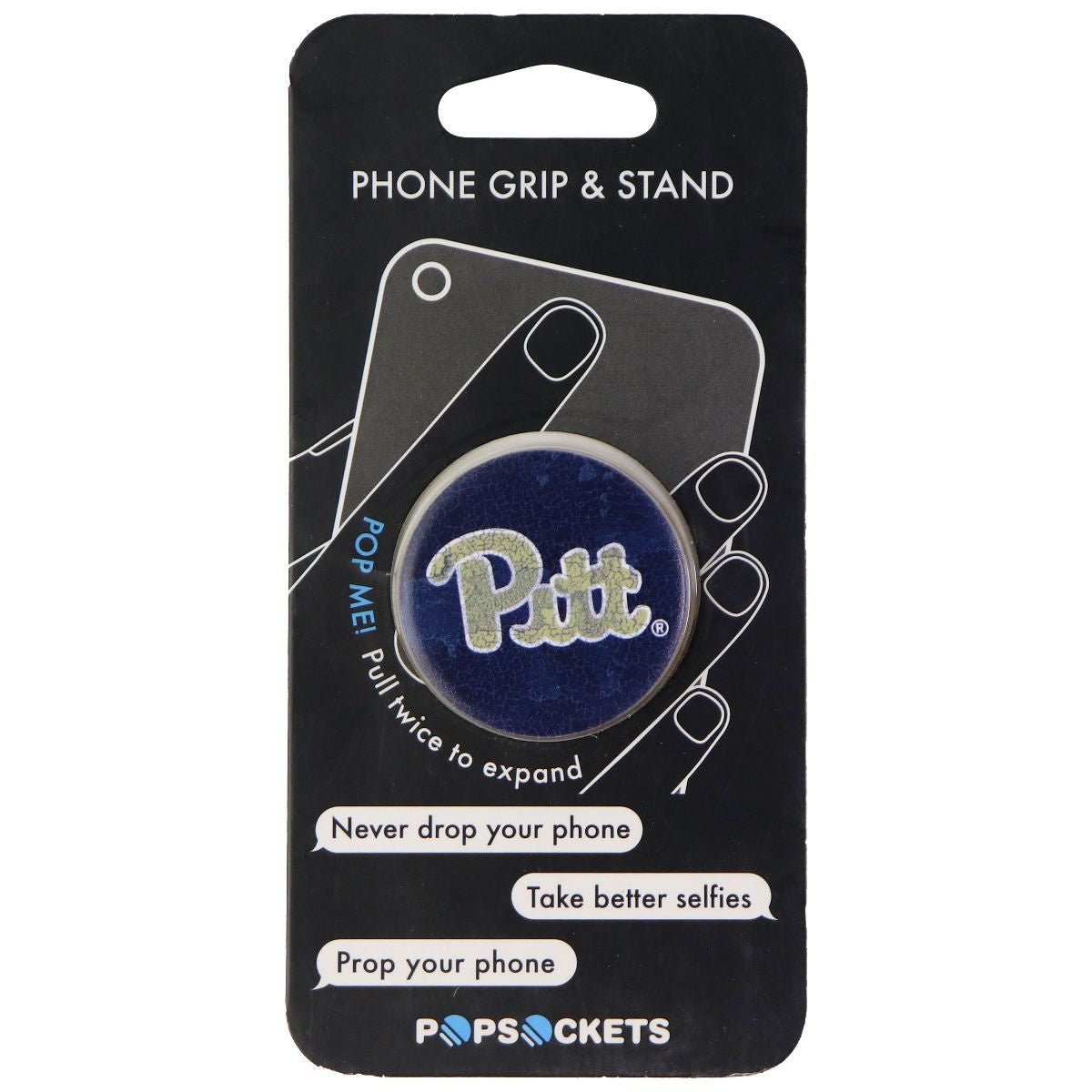PopSockets: Collapsible Grip & Stand for Phones & Tablets - Pittsburgh Heritage Cell Phone - Mounts & Holders PopSockets - Simple Cell Bulk Wholesale Pricing - USA Seller